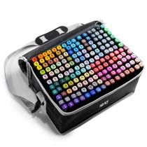 Marcadores CREATSPARK 168 Cores com Ponta Dupla e Sistema Recarregável Marcadores CREATSPARK 168 Cores com Ponta Dupla e Sistema Recarregável