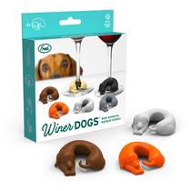 Marcadores de bebidas genuínos Fred Fred WINER DOGS Dachshund x6