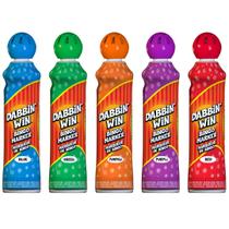 Marcadores de Bingo Mini Dabbin' Win - Pack com 5 Unidades