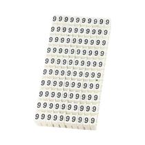 Marcadores De Cabo Coloridos 150/100 Peças Etiquetas De Número Tipo C Para Fios De 2-3mm