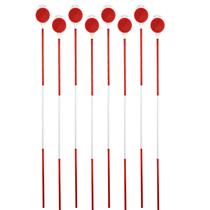 Marcadores de calçada e refletores PopoHoser 48 cm para limpeza de neve