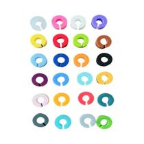 Marcadores De Copo De Silicone Em Forma De Círculo Mini Para Champanhe, Suco, Taça E Caneca