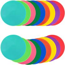Marcadores de manchas Vhxorrz 18 peças de borracha antiderrapante de 23 cm e 25 cm Marcadores de manchas Vhxorrz 18 peças de borracha antiderrapante de 23 cm e 25 cm