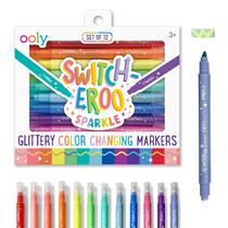 Marcadores de mudança de cor Oly Switch-eroo Sparkle, pacote com 12 Marcadores de mudança de cor Oly Switch-eroo Sparkle, pacote com 12