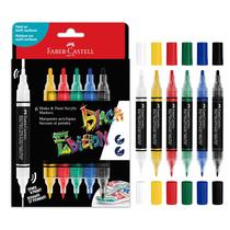 Marcadores de pintura Faber-Castell Shake & Paint Classic 6 Dual Tip