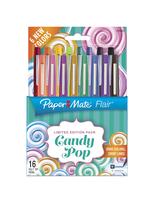 Marcadores de Punta Fina Paper Mate Flair Edición Limitada Candy Pop 0,7 mm Paquete de 16