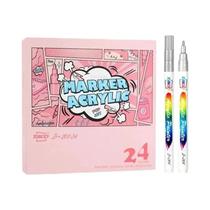 Marcadores De Tinta Acrílica De 12-120 Cores Para Decorações De Pedra, Madeira, Ovos De Páscoa E