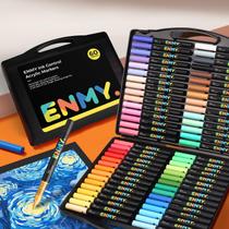 Marcadores de Tinta Acrílica ENMY 60 Cores com Tinta Líquida