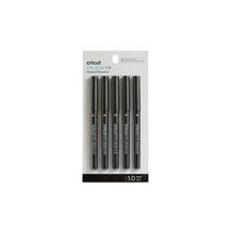 Marcadores de tinta infusível Cricut Black Medium Point (1,0), 5 unidades