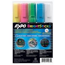 Marcadores fluorescentes Wet Erase EXPO Bright Sticks, 5 unidades Marcadores fluorescentes Wet Erase EXPO Bright Sticks, 5 unidades