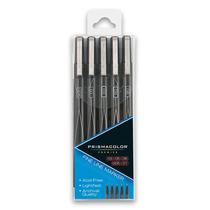 Marcadores ilustrativos Prismacolor Premier Fine Line, pacote com 5