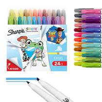 Marcadores Marca-texto Sharpie S-Note Ponta Chanfrada 24 Cores Sortidas Marcadores Marca-texto Sharpie S-Note Ponta Chanfrada 24 Cores Sortidas