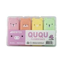 Marcadores Mini Kawaii Pastel 6pcs/Conjunto Marcadores De Desenho De Cartoon Para Scrapbooking E Marcadores Mini Kawaii Pastel 6pcs/Conjunto Marcadores De Desenho De Cartoon Para Scrapbooking E