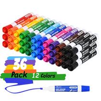 Marcadores para Quadro Branco SUIN Ponta Chanfrada 36 Unidades 12 Cores Marcadores para Quadro Branco SUIN Ponta Chanfrada 36 Unidades 12 Cores