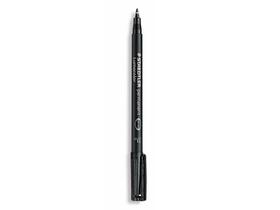 Marcadores permanentes STAEDTLER Lumocolor Fine Point Black, pacote com 10