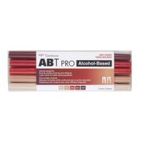 Marcadores Tombow ABT PRO Tono Rojos 5 Punta Doble Marcadores Tombow ABT PRO Tono Rojos 5 Punta Doble