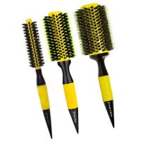 Marco Boni Escova Térmica Cerâmica Premium Yelow P M G (3 Unidades) Ref 7967 7968 8090