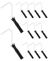 Marco para rodillo QWORK de 16" para set de mini rodillos de 4" (12 piezas)