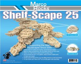 Marco rocks shelfscape kit 25 (p/ aquários de 75 a 130l)