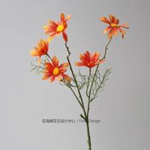 Margaridas falsas flores artificiais Decoração de casa flore Arranjo de flores - YING G