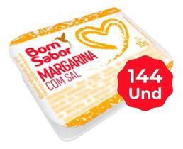 Margarina Bom Sabor Blister Sache 10G Caixa 144 Unidades
