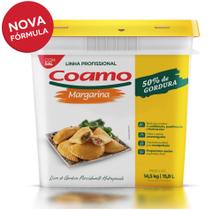 Margarina Coamo 50% De Gordura Com Sal 14,5kg