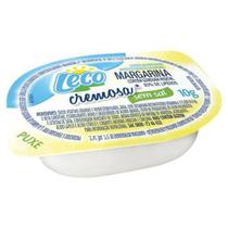 Margarina cremosa leco sem sal caixa 192 unidades vigor