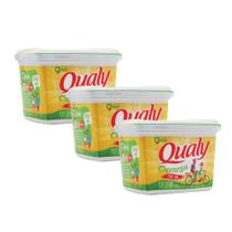 Margarina Qualy Cremosa Com Sal 500G - Kit 3 Unidades Margarina Qualy Cremosa Com Sal 500G - Kit 3 Unidades