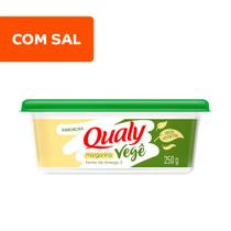 Margarina Qualy Vegana 250g Caixa com 3 unidades