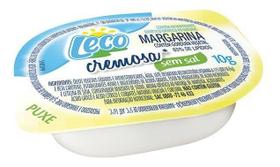 Margarina Sem Sal Leco Cremosa Blister Sache 10g Kit com 192 Unidades