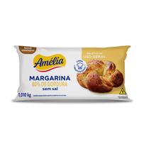 Margarina uso geral amelia 1kg s/sal