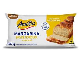 Margarina Vegetal Uso Geral Amélia Com Sal 80% Lipídios - Vigor