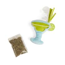 Margarita de pelúcia recarregável Cat Toy Leaps & Bounds com catnip