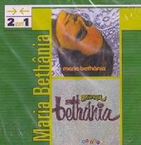 Maria Bethania 2 em 1 Maria Bethania e Maria Bethania Ao Vivo CD - EMI MUSIC