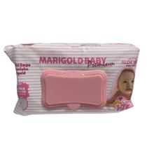 Marigold Baby Premium Rosa Lenços Umedecidos 120un