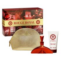 MARINA DE BOURBON KIT ROUGE ROYAL FEMININO (EAU DE PARFUM 100ml + LOÇÃO CORPORAL 150ml + NECESSAIRE)