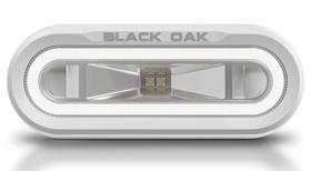 Marine Spreader Lights Black Oak Low Pro LED impermeável de 2000 lm