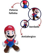 Mario Bros Pelucia Musical Ótima Costura Personagem - Loja Camargo