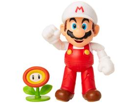 Mario De Fogo De 10Cm Com Flor De Fogo - Super Mario - Sunny Brinquedos Mario De Fogo De 10Cm Com Flor De Fogo - Super Mario - Sunny Brinquedos