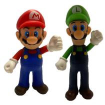Mario e Luigi - Kit com 2 bonecos pequenos