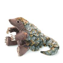 Marionete de mão Folkmanis Pangolin Brown