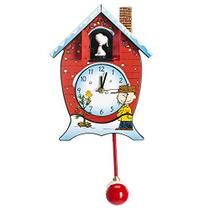 Mark Feldstein Peanuts Natal Linus e Lucy Song Cuckoo Clock