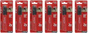 Marker Milwaukee Inkzall Chisel Tip Multi Surface, pacote com 6