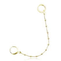 Market Place - Brinco Ear Cuff Esferas (Banho Ouro) Market Place - Brinco Ear Cuff Esferas (Banho Ouro)