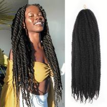 Marley Twist Braiding Hair Vustbeauty, 30 cm de comprimento, 8 pacotes
