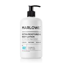 MARLOWE. 002 Loção Corporal Hidratante Extra 15 oz Loção diária para pele seca para homens e mulheres de perfume leve Inclui Extratos Naturais