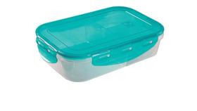 Marmita 1 Litro Com Tampa Hermética em Plástico ( 45090 )