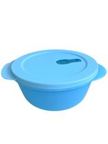 Marmita 1,5 Litro Azul Céu c/ Válvula para Microondas (Cristalwave Ger ) - Tupperware
