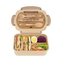 Marmita Adulto Com 4 Compartimentos Para Homens E Mulheres, Armazenamento De Alimentos Para Volta Às