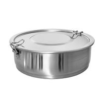 Marmita Alumínio 1,6 Litros 18cm Tampa com Trava Resistente N18 Marmita Alumínio 1,6 Litros 18cm Tampa com Trava Resistente N18